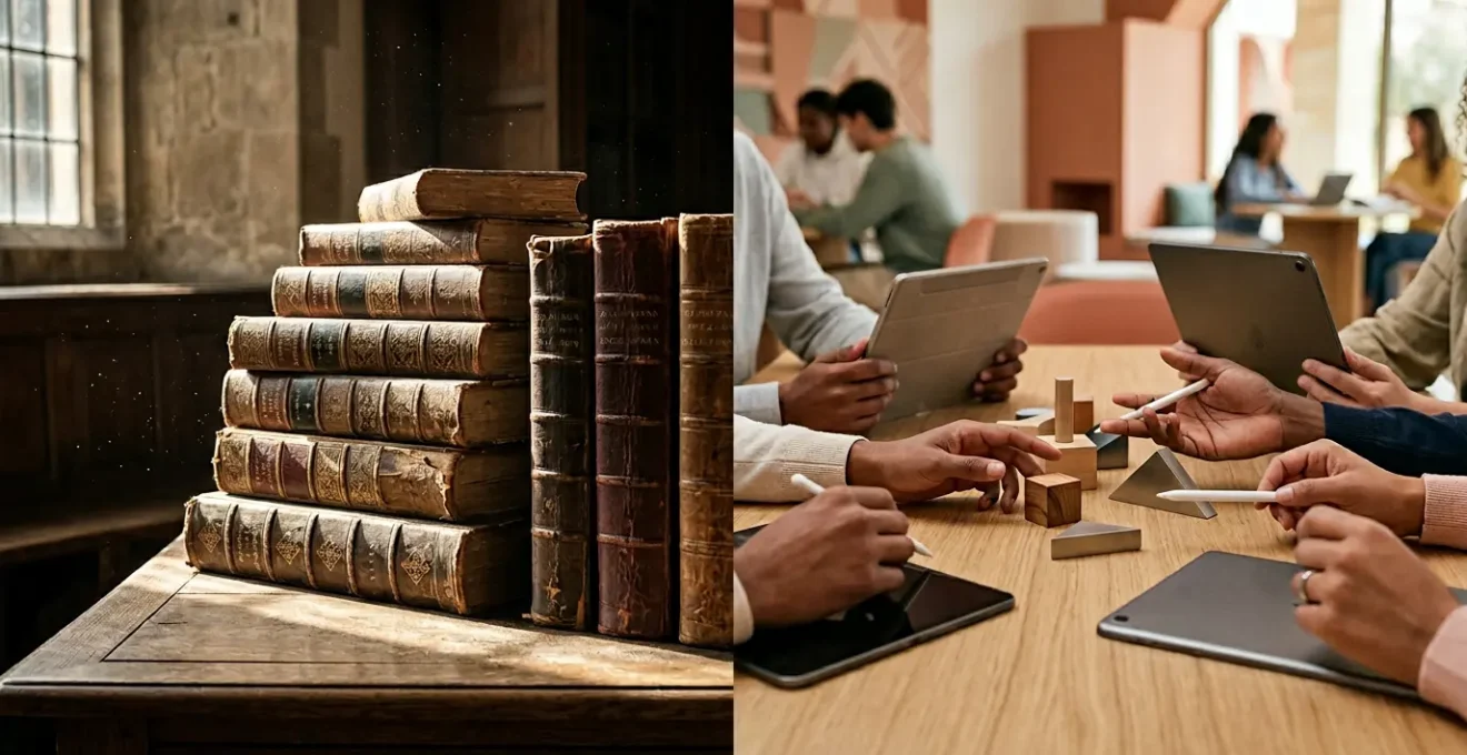 Concepto metafórico del cambio educativo del profesor tradicional al docente digital del siglo XXI